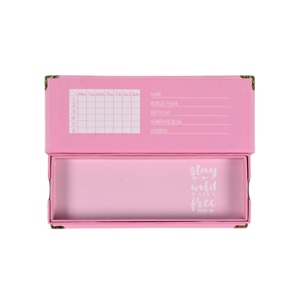 Smile & Wild Pencil Case - Pink | SW-PC002