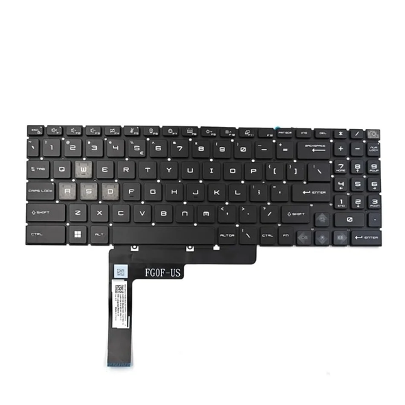 Keyboard MSI Cyborg 15 RGB English | KB-KBMSIGL76