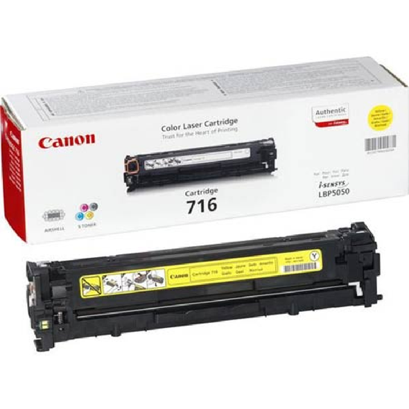 Canon 716 Original Toner - Yellow | 716YE