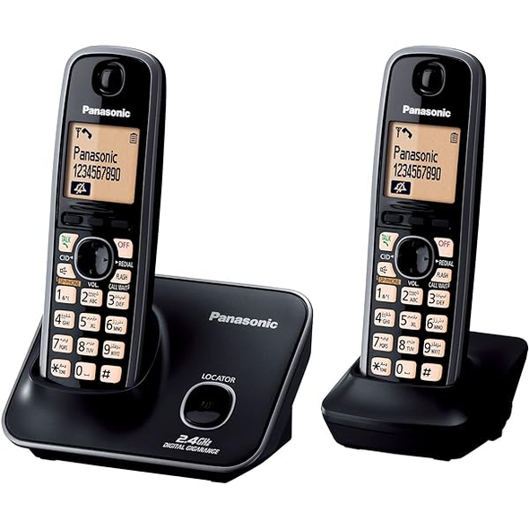 Panasonic Cordless Phone - 2 Handsets - Caller Id | KX-TG3712 US