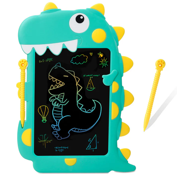 SS LCD Dinosaur Writing Tablet 8.5-Inch | Portable Drawing & Writing Pad for Kids