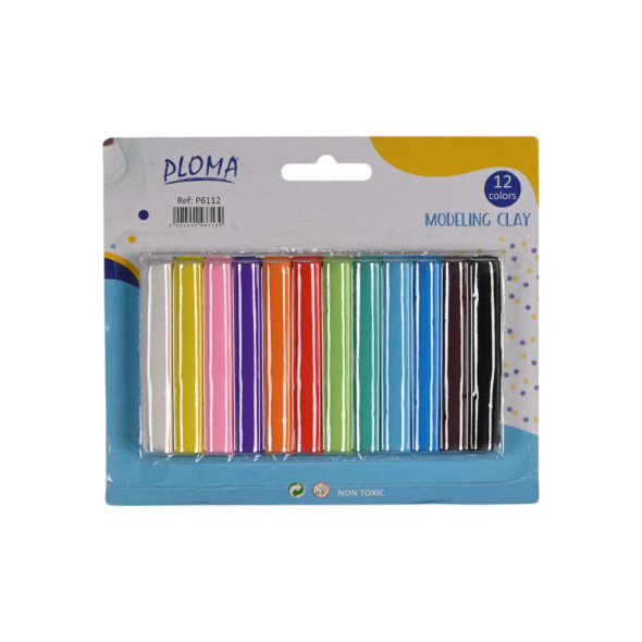 Ploma Modeling Clay Set - 12 Colors