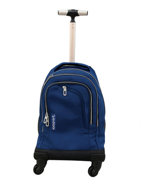 Exsport Trolley Bag-Navy