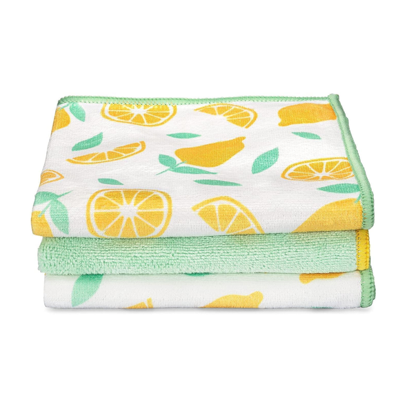 Full Circle All-Purpose Recycled Microfiber Cloths - Set of 3 | FC20202C