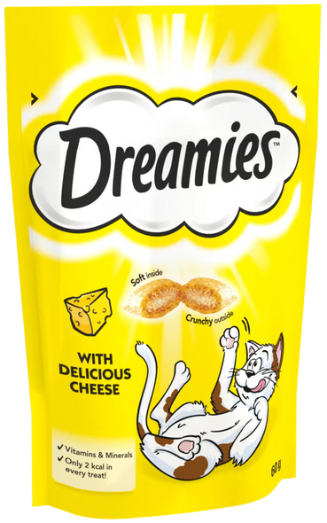Dreamies Cat Treats - Cheese Flavor 60g