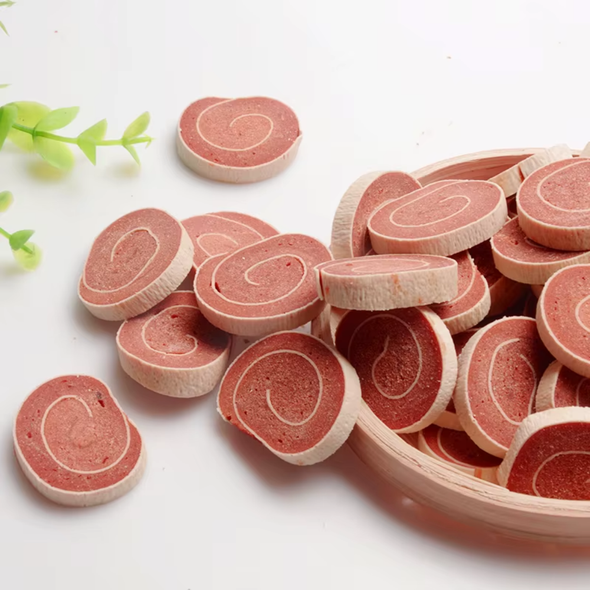 Dog Treat Sushi Rolls - Chicken & Fish Flavor 100g