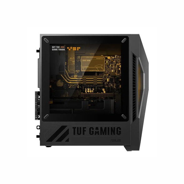 ASUS TUF Gaming T500 Desktop PC - Intel Core i5-13420H - RAM 16GB - 1TB SSD - NVIDIA GeForce RTX 5060 Ti 8GB - Solar Eclipse Gray | T500MV-MS564Ti
