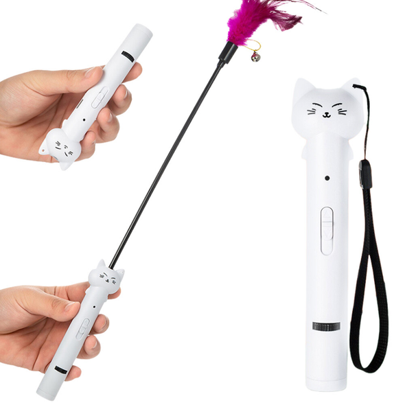 Laser Cat Toy - USB Rechargeable Interactive Laser Projection Pointer
