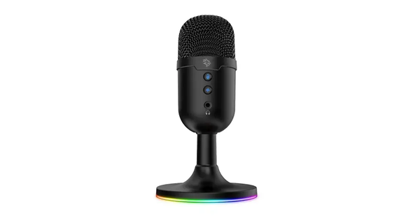 Porodo Gaming Omni-Directional USB Microphone - Black | PDX550