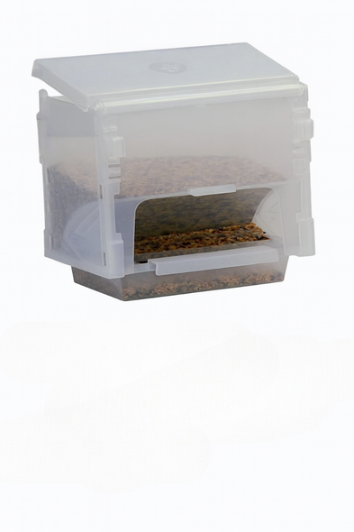 Economic Bird Feeder - Transparent Cage Food Dispenser