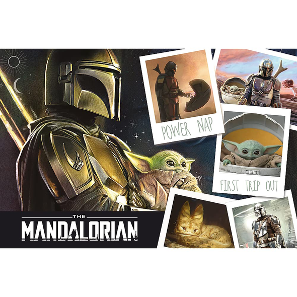Trefl The Mandalorian - Super Shape XL Puzzle 160 Pieces | 50035