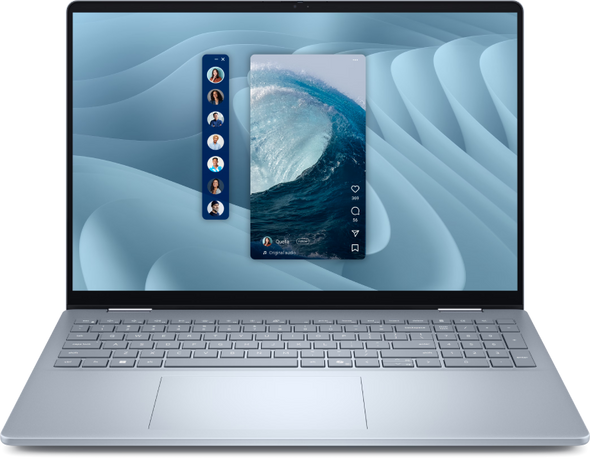 Dell Plus 2-in-1 16" 2K Touch Screen Laptop - Intel Core Ultra 7 - 16GB RAM - 1TB SSD