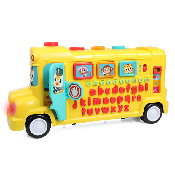 Hola Learning School Bus – Musical Alphabet & Activity Toy | 3126-1 Hola Learning School Bus – Musical Alphabet & Activity Toy | 3126-1