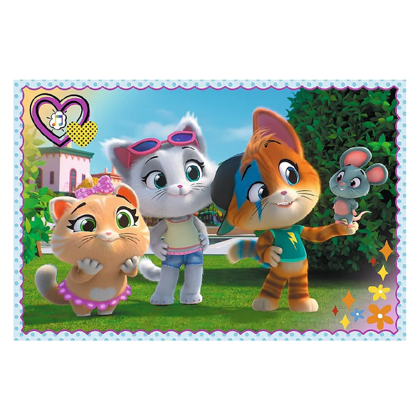 Trefl Colourful Fairy Tales Cat Puzzles - 60 Pcs | 17378