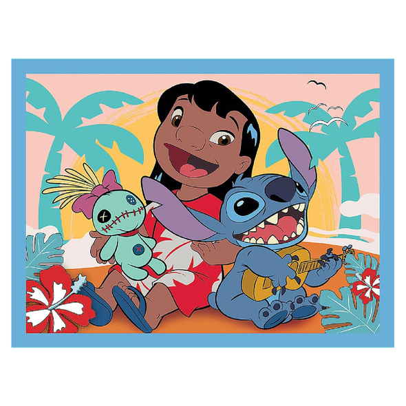 Trefl 3-in-1 Lilo & Stitch Puzzle - 24 to 48 Pcs | 93585
