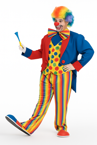 Clown Costume (Jacket, Vest, Pants & Bow Tie) | LW-020 Clown Costume (Jacket, Vest, Pants & Bow Tie) | LW-020