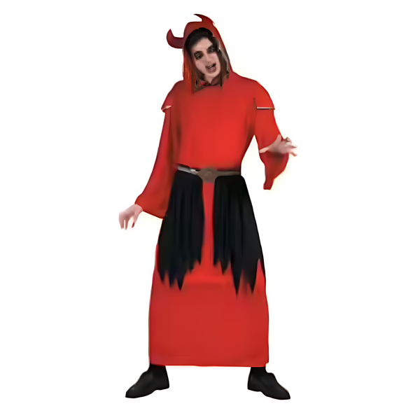 Devil Costume (Robe with Hood & Belt) | 093095 Devil Costume (Robe with Hood & Belt) | 093095
