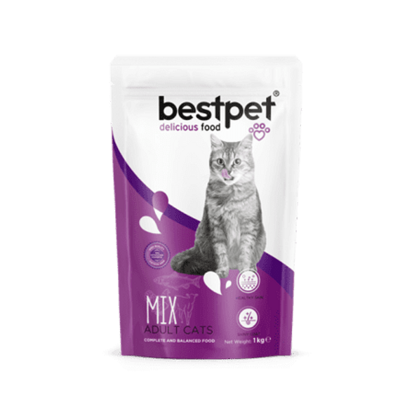 Best Pet Mix Three Colour Dry Food 1 Kg | P5523