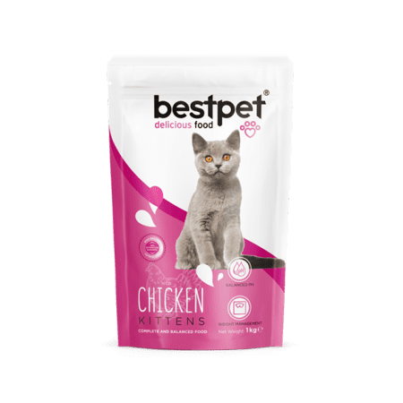 Best Pet Kitten Chicken + Rice Dry Cat Food 1 Kg | P5526