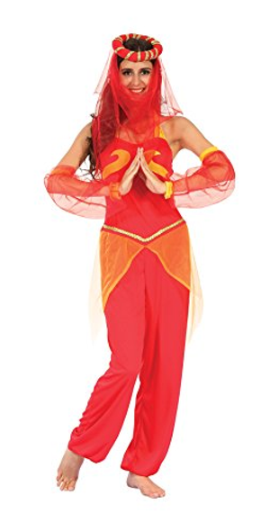 Arabian Dancer Costume (Jumpsuit, Glovelets & Headpiece with Veil) | 099846