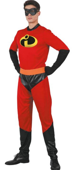 Mr. Incredible Costume (Jumpsuit & Mask) | 093538