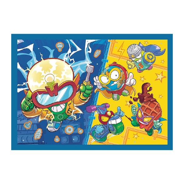 Trefl 4-in-1 Super Action Super Things Puzzle - 35-70 Pcs | 34390/1