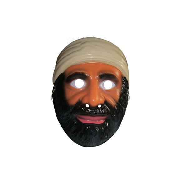 Halloween Bin Laden Face Mask  | 74579 Halloween Bin Laden Face Mask  | 74579