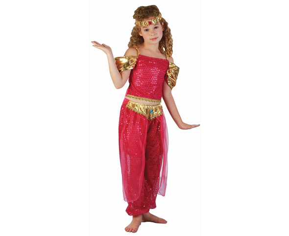 Harem Dancer Costume (Pants, Top, Headband) - Medium Size | 81158 Harem Dancer Costume (Pants, Top, Headband) - Medium Size | 81158