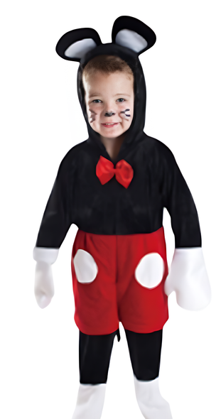 Mr Mouse Costume (Overall) - Infant (80-92CM) | SA009-12 Mr Mouse Costume (Overall) - Infant (80-92CM) | SA009-12