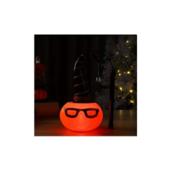 Halloween Happy Pumpkin Lantern with Witch Hat & Bell | AL2632 Halloween Happy Pumpkin Lantern with Witch Hat & Bell | AL2632