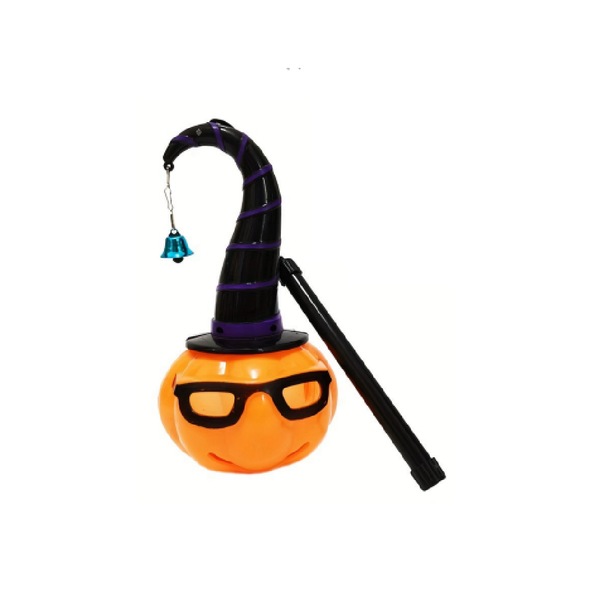 Halloween Pumpkin Lantern with Witch Hat & Bell | AL2632 Halloween Pumpkin Lantern with Witch Hat & Bell | AL2632