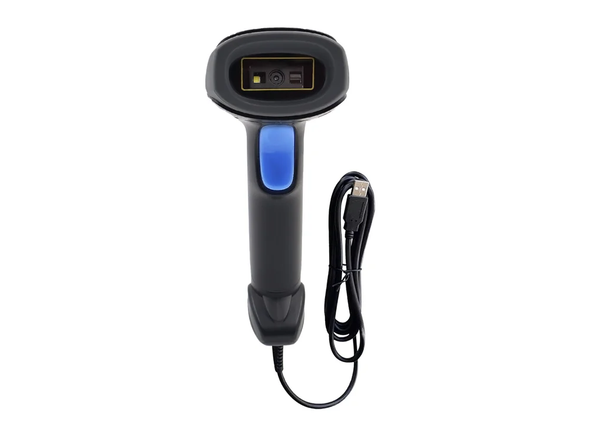 1D Wired Barcode Scanner with Stand | PR-2100