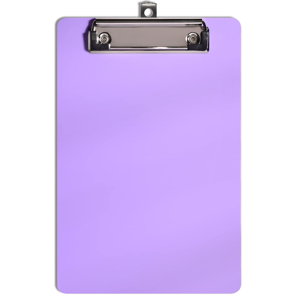 A5 Clipboard Portable Writing Board - Purple