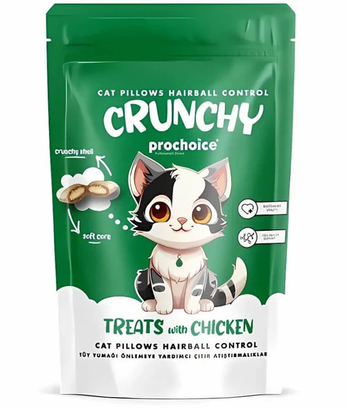 Prochoice Crunchy Hairball 60 Grs | P7011