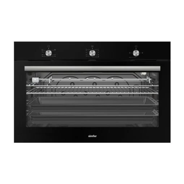 Simfer MFA1-9102TGRSP Built-in Gas Oven Black | MFA1-9102TGRSP Simfer MFA1-9102TGRSP Built-in Gas Oven Black | MFA1-9102TGRSP