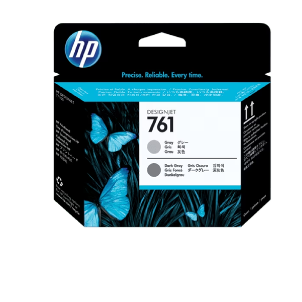 HP 761 Original DesignJet Printhead - Gray-Dark Gray | CH647A