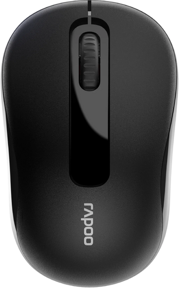 Rapoo M10 Plus Wireless Optical Mouse - Black | M10