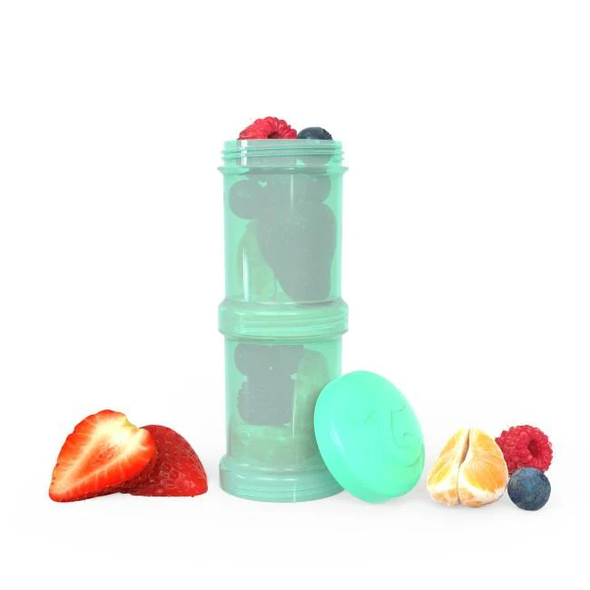 Twistshake Container 2x 100ml - Pastel Green | TWI78305