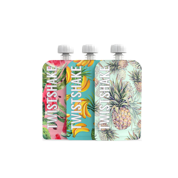 Twistshake 3x Squeeze Bags - 220ml | TWI78615