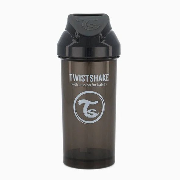 Twistshake 360ml Straw Sippy Cup - Black | TWI78593 Twistshake 360ml Straw Sippy Cup - Black | TWI78593
