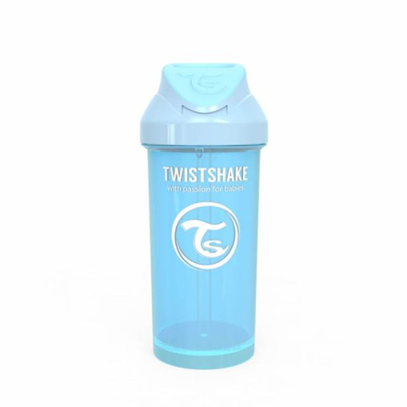 Twistshake 360ml Straw Sippy Cup - Pastel Blue | TWI78589