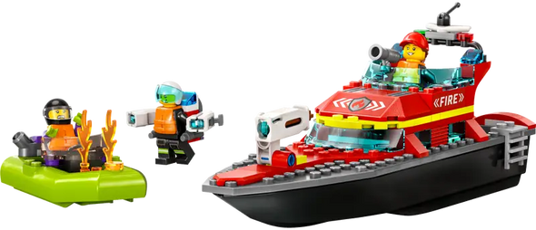 LEGO City Fire Rescue Boat Set | 60373