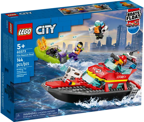 LEGO City Fire Rescue Boat Set | 60373