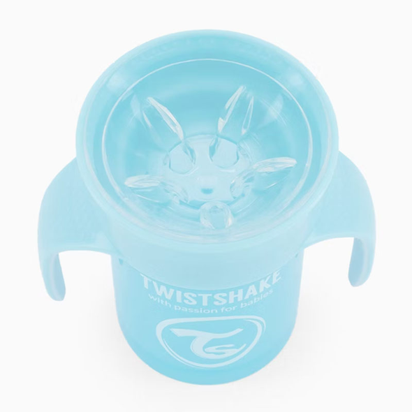 Twistshake 360 Cup 6+m - Pastel Blue | TWI78929 Twistshake 360 Cup 6+m - Pastel Blue | TWI78929