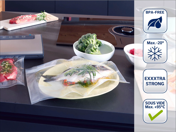 Leifheit Vacuum Sealer Rolls 20x600cm | 3237