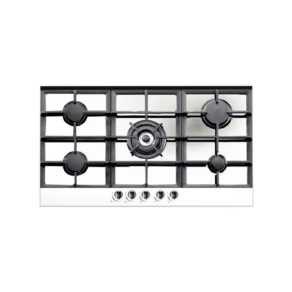 Sensus 70cm Gas Hob - White | SMI5G1T70SICIW Sensus 70cm Gas Hob - White | SMI5G1T70SICIW