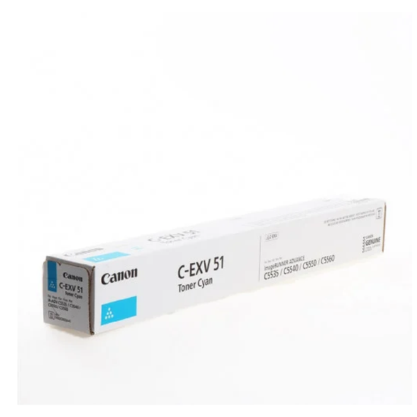 Canon EXV51-GPR55 Original Toner - Cyan | EXV51CY
