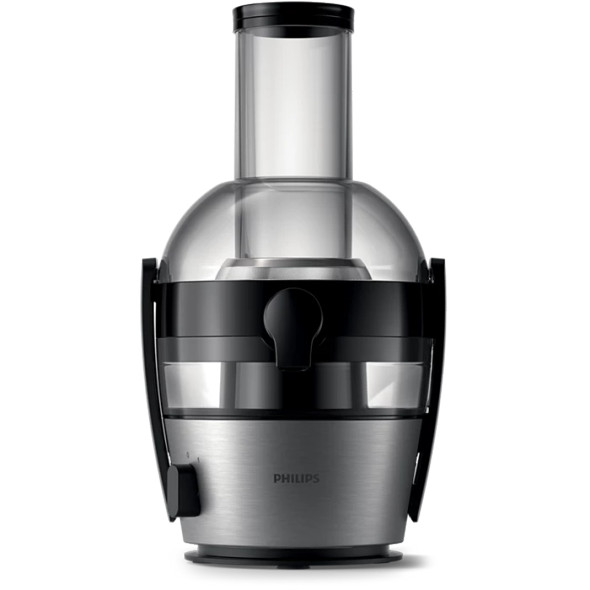 Philips Juice Extractor - 500W, 1.5L Capacity, Aluminium Grey | HR1836/05 Philips Juice Extractor - 500W, 1.5L Capacity, Aluminium Grey | HR1836/05