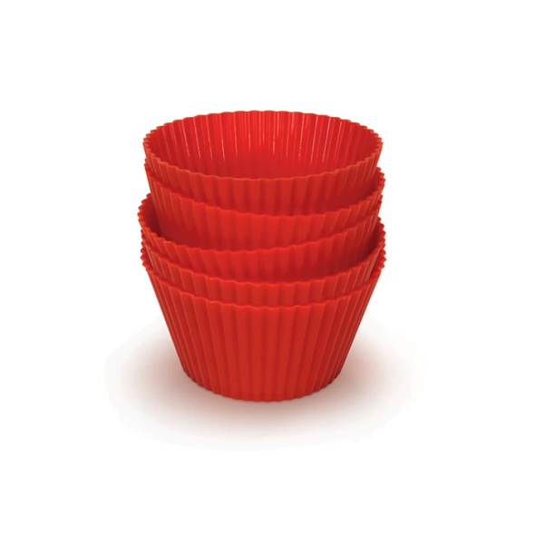Philips Cupcake Molds, Silicon-Red | HD9909 Philips Cupcake Molds, Silicon-Red | HD9909