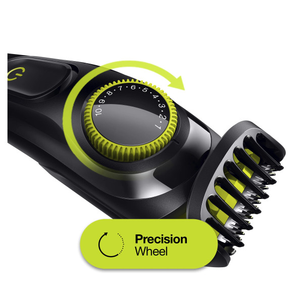 BRAUN Beard Trimmer with precision Dial and 1 Comb | BT3221 BRAUN Beard Trimmer with precision Dial and 1 Comb | BT3221